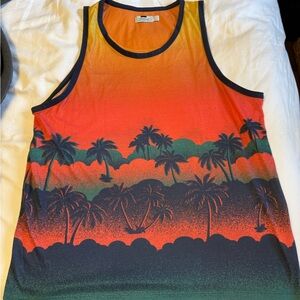 Topman Tropical Tank Top